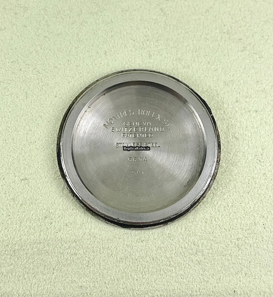 Fantastic Replica Rolex Oyster Precision 6694 Caliber 1225 Manual Winding Movement 34x40mm Steel Case Mens/unisex Watch - Image 7