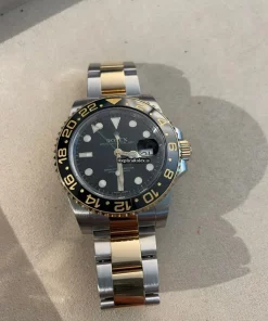 Amazing Fake Rolex Gmt-master II 116713ln Caliber 3186 Automatic Movement 40mm Gold/steel Case Mens/unisex Watch