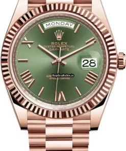 High Quality Replica Rolex Day-date 40 228235 Automatic Movement 40mm Rose Gold Case Mens/unisex Watch