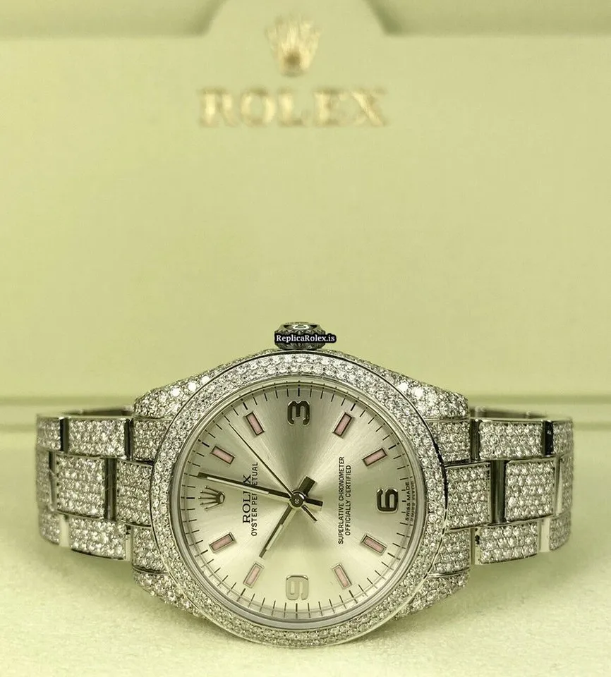 Lovely Fake Rolex Oyster Perpetual 31 177200 Caliber 2231 Automatic Movement 31mm Steel Case Womens Watch
