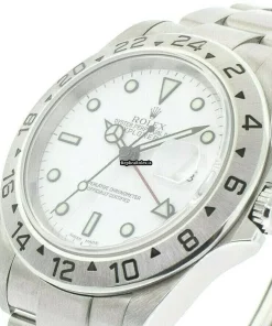 Awesome Fake Rolex Explorer II 16570 Caliber 3185 Automatic Movement 40mm Steel Case Mens/unisex Watch
