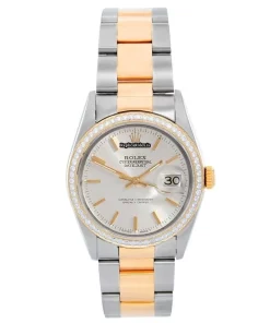 Popular Replica Rolex Datejust 16233 Automatic Movement 36mm Gold/steel Case Mens/unisex Watch