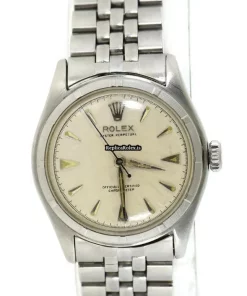 Great Fakes Rolex Bubble Back 6107 Automatic Movement 34mm Steel Case Mens/unisex Watch