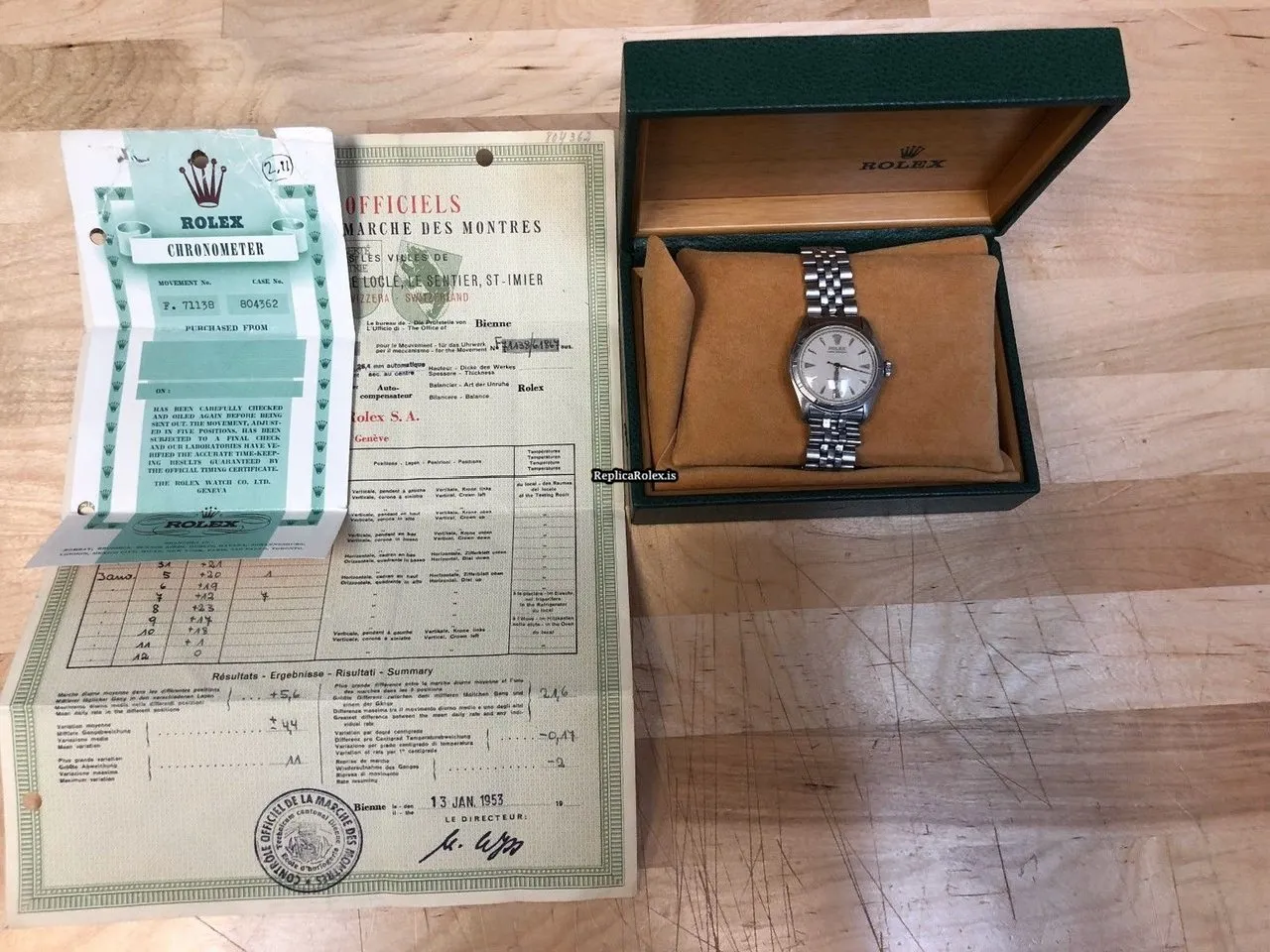 Great Fakes Rolex Bubble Back 6107 Automatic Movement 34mm Steel Case Mens/unisex Watch - Image 6