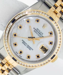 Affordable Fake Rolex Datejust 16013 Caliber 3035 Automatic Movement 36mm Gold/steel Case Mens/unisex Watch