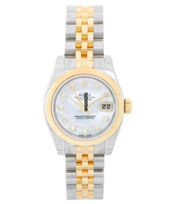 1:1 Replica Rolex Lady-datejust 179173 Automatic Movement 26mm Gold/steel Case Womens Watch