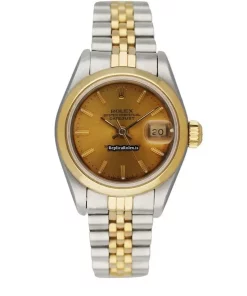 Wholesale Fake Rolex Oyster Perpetual Lady Date 69163 Automatic Movement 26mm Steel Case Womens Watch