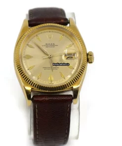 Fantastic Fake Rolex Datejust 6605 Caliber 1065 Automatic Movement 35mm Yellow Gold Case Mens/unisex Watch
