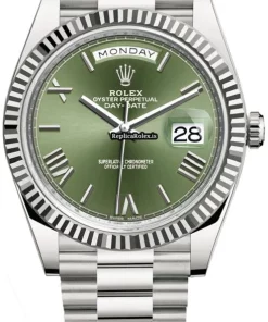 Recommend Fake Rolex Day-date 40 228239 Automatic Movement 40mm White Gold Case Mens/unisex Watch