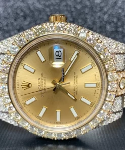 Beautiful Imitation Rolex Datejust II 116333 Caliber 3136 Automatic Movement 41mm Gold/steel Case Mens/unisex Watch