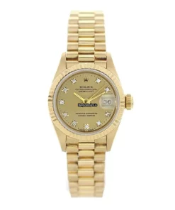 High Quality Replica Rolex Lady-datejust 69178 Caliber 2235 Automatic Movement 26mm Yellow Gold Case Womens Watch