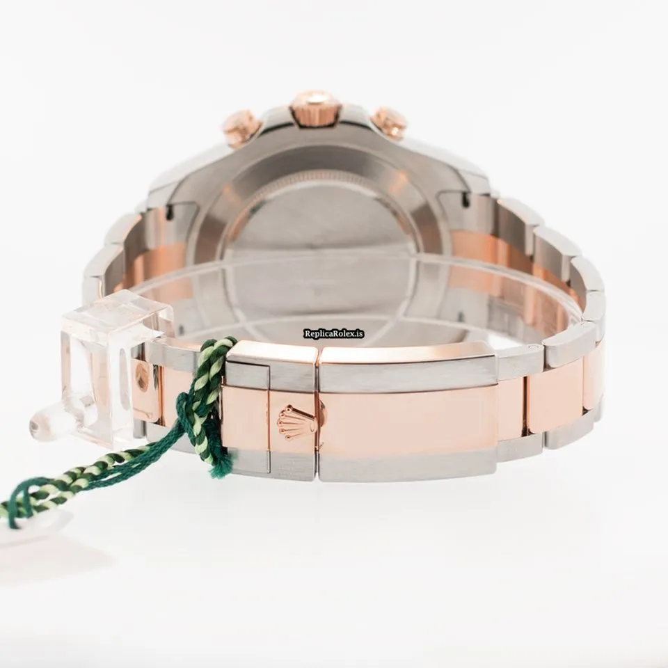 Amazing Replica Rolex Yacht-master II 116681 Caliber 4161 Automatic Movement 44mm Gold/steel Case Mens/unisex Watch - Image 8