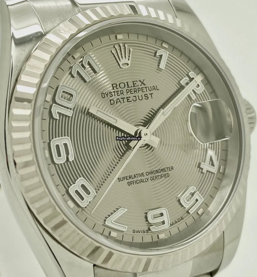 Incredible Replica Rolex Datejust 116234 Caliber 3135 Automatic Movement 36mm Gold/steel Case Mens/unisex Watch - Image 2