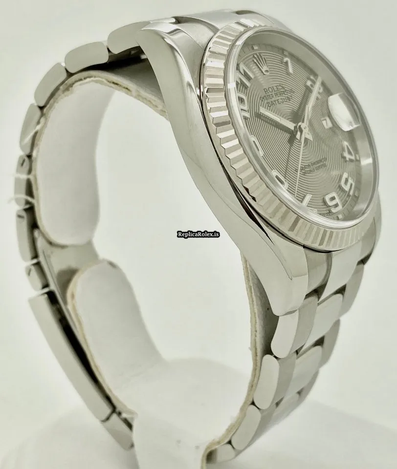 Incredible Replica Rolex Datejust 116234 Caliber 3135 Automatic Movement 36mm Gold/steel Case Mens/unisex Watch - Image 4