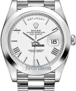 Appealing Replica Rolex Day-date 40 228206 Automatic Movement 40mm Platinum Case Mens/unisex Watch