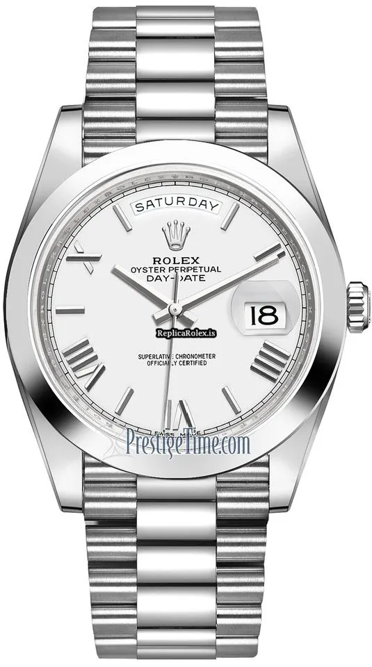 Appealing Replica Rolex Day-date 40 228206 Automatic Movement 40mm Platinum Case Mens/unisex Watch