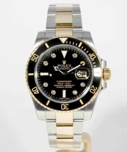 Mind-boggling Fake Rolex Submariner Date 116613n Gold/steel Case Watch