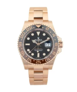 Fabulous Fake Rolex Gmt-master II 126715chnr Caliber 3285 Automatic Movement 40mm Rose Gold Case Mens/unisex Watch