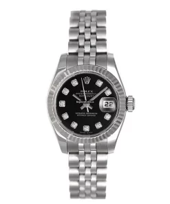 High Quality Fake Rolex Lady-datejust 179174 Automatic Movement 26mm Gold/steel Case Womens Watch