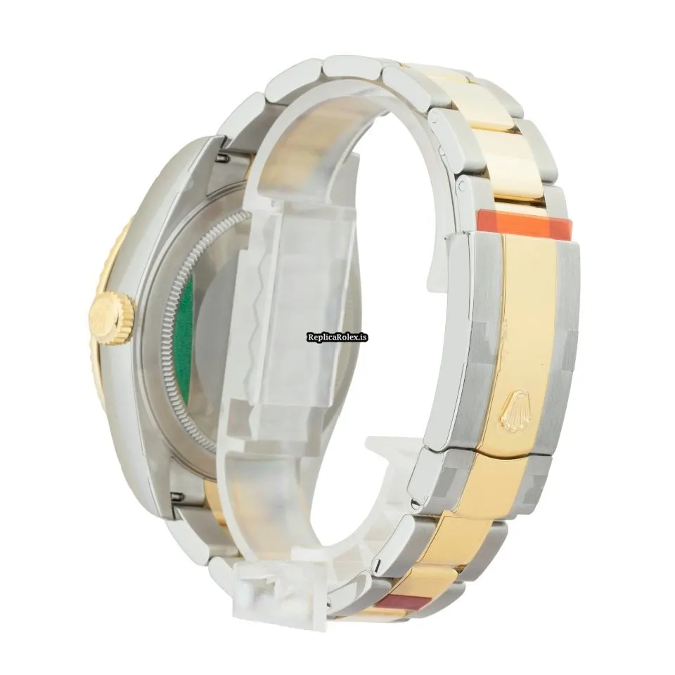 Fantastic Fake Rolex Sky-dweller 326933 Caliber 9001 Automatic Movement 42mm Gold/steel Case Mens/unisex Watch - Image 3