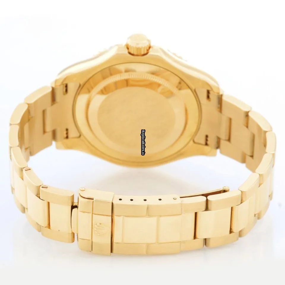Exquisite Fake Rolex Yacht-master 16628 Automatic Movement 40mm Yellow Gold Case Mens/unisex Watch - Image 3