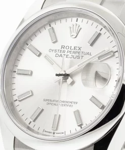 High Quality Fake Rolex Datejust 126200 Caliber 3235 Automatic Movement 36mm Steel Case Mens/unisex Watch