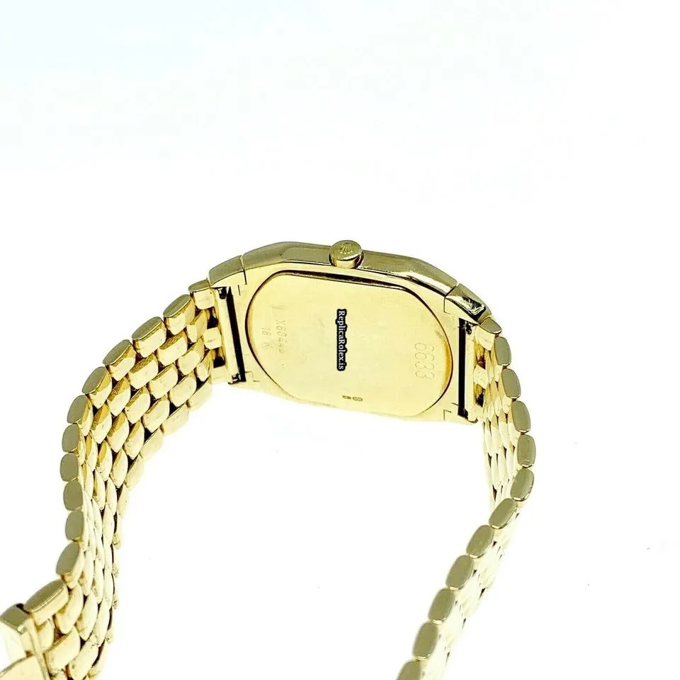 Neat Replica Rolex Cellini 6633 Quartz Movement Yellow Gold Case Mens/unisex Watch - Image 10