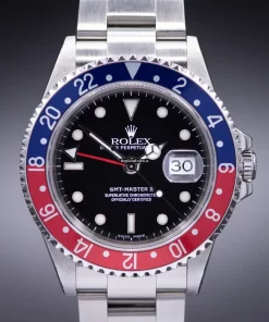 Awesome Replica Rolex Gmt-master II 16710 Caliber 3185 Automatic Movement 40mm Steel Case Mens/unisex Watch
