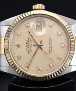 Aaa Replica Rolex Datejust 16013 Caliber 3035 Automatic Movement 36mm Gold/steel Case Mens/unisex Watch