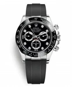 Lovely Replica Rolex Daytona 116519ln Caliber 4130 Automatic Movement 40mm White Gold Case Mens/unisex Watch