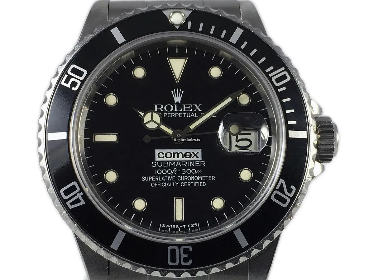 Wonderful Fake Rolex Submariner Date 16800 Caliber 3035 Automatic Movement 40mm Steel Case Mens/unisex Watch - Image 12