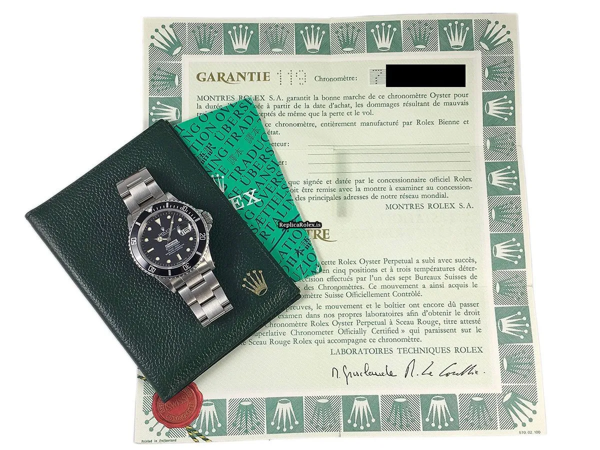 Wonderful Fake Rolex Submariner Date 16800 Caliber 3035 Automatic Movement 40mm Steel Case Mens/unisex Watch - Image 13