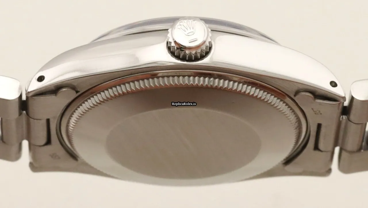 Top Replica Rolex Air King Precision 5500 Caliber 1520 Automatic Movement 34mm Steel Case Mens/unisex Watch - Image 5