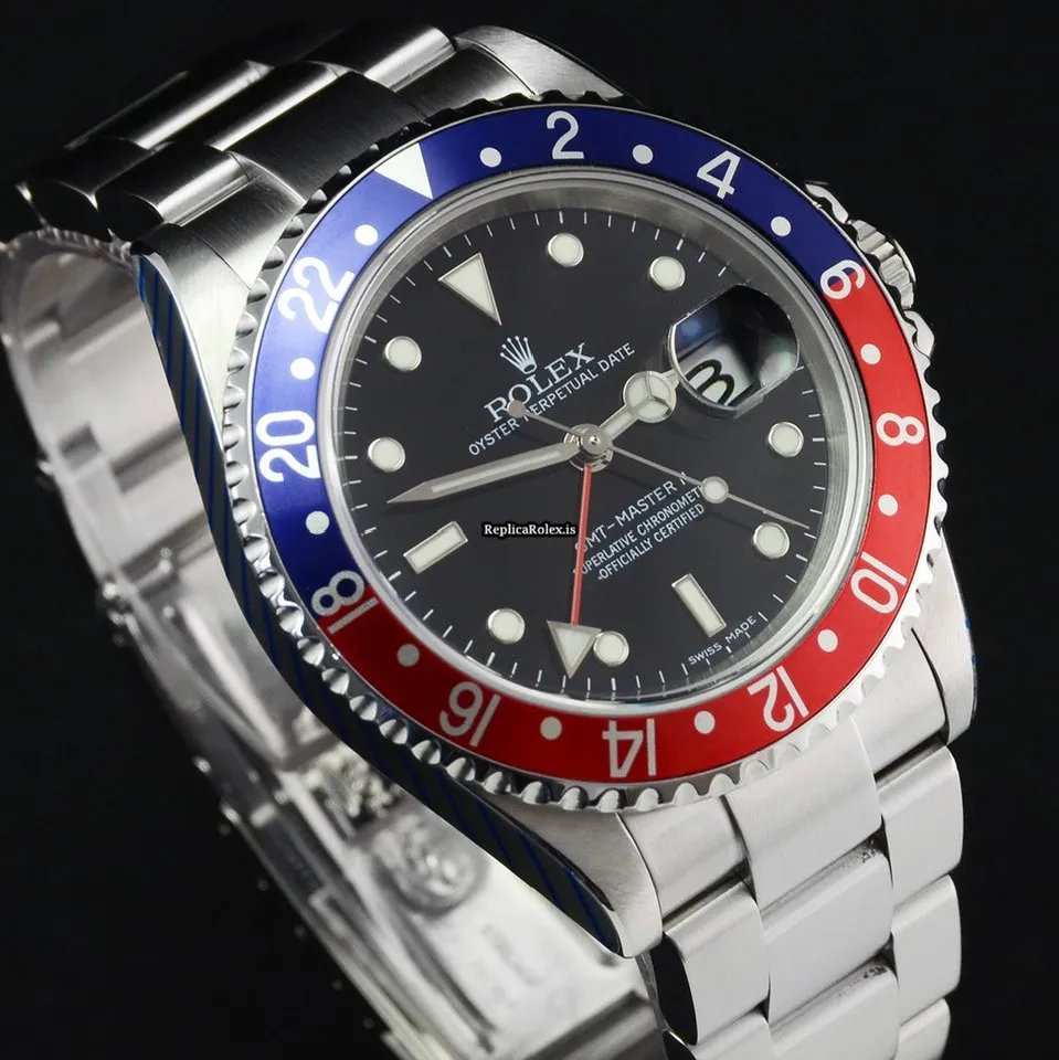 Special Fake Rolex Gmt-master II 16710 Caliber 3185 Automatic Movement 40mm Steel Case Mens/unisex Watch - Image 10
