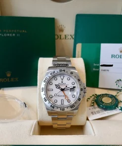 Great Replica Rolex Explorer II 216570 Caliber 3187 Automatic Movement 42mm Steel Case Mens/unisex Watch
