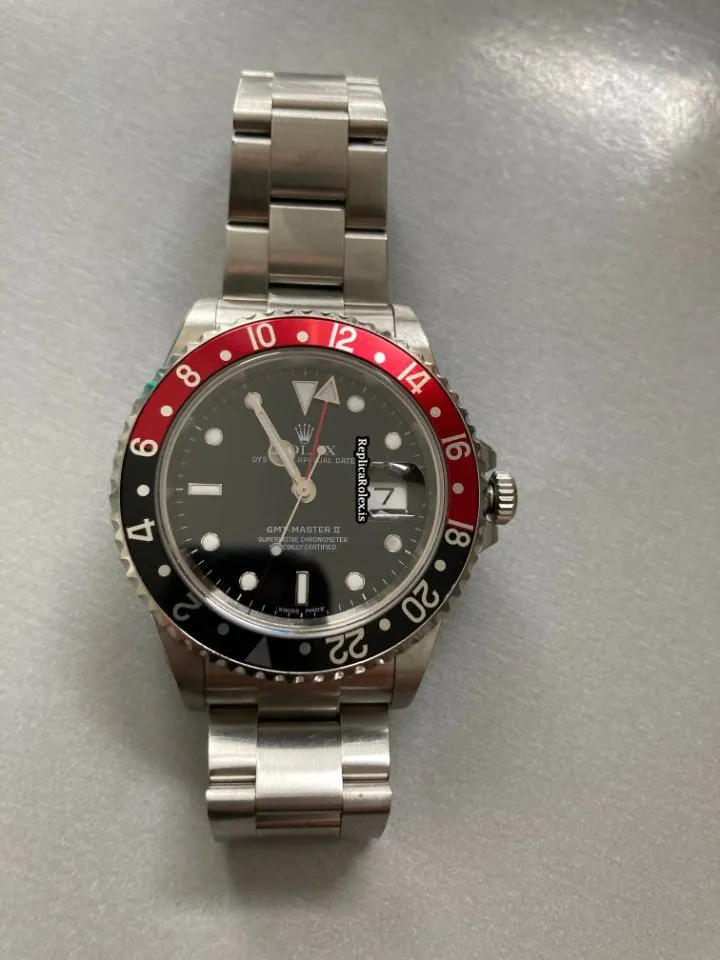 Wholesale Knockoff Rolex Gmt-master II 16710 Caliber 3185 Automatic Movement 40mm Steel Case Mens/unisex Watch - Image 11