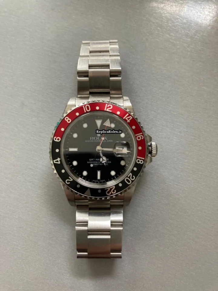 Wholesale Knockoff Rolex Gmt-master II 16710 Caliber 3185 Automatic Movement 40mm Steel Case Mens/unisex Watch - Image 8