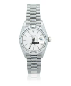 Mind-boggling Copy Rolex Lady-datejust 69179 Caliber 2135 Automatic Movement 26x19.9mm White Gold Case Womens Watch