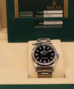 Exquisite Fake Rolex Explorer 114270 Caliber 3130 Automatic Movement 36mm Steel Case Mens/unisex Watch