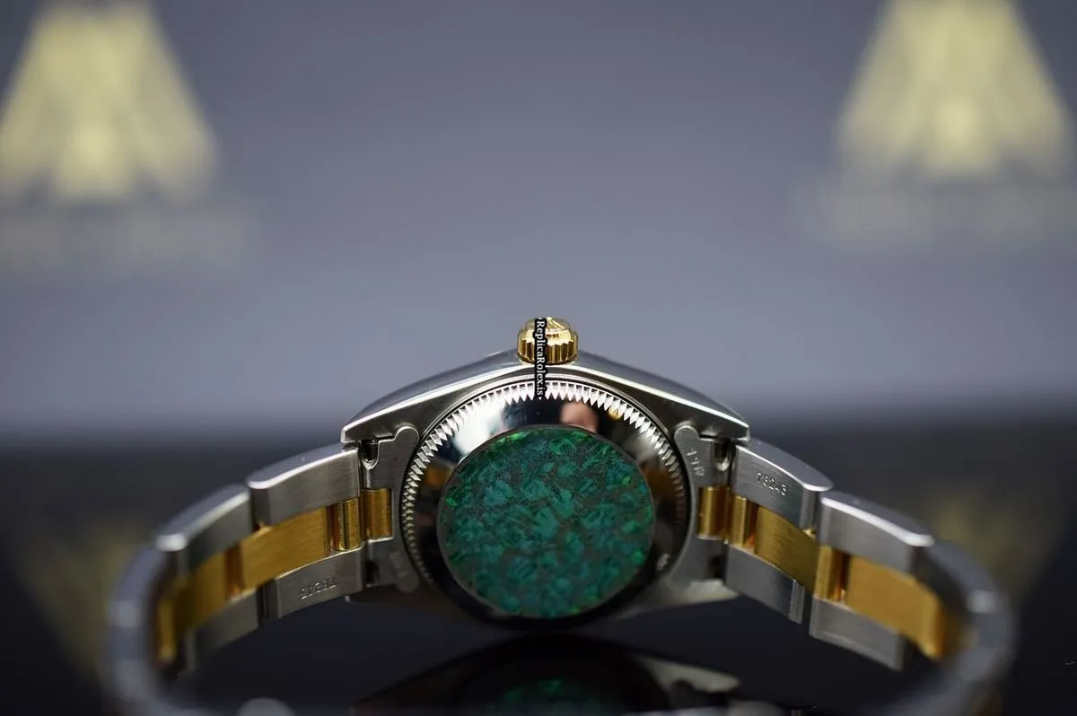 Terrific Replica Rolex Oyster Perpetual 76193 Caliber 2230-31 Automatic Movement 26mm Gold/steel Case Womens Watch - Image 3