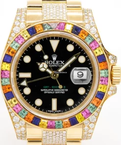 Special Replica Rolex Gmt-master II 116718ln Caliber 3186 Automatic Movement 40mm Yellow Gold Case Mens/unisex Watch