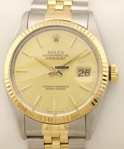Terrific Copy Rolex Datejust 16013 Caliber 3035 Automatic Movement 36mm Gold/steel Case Mens/unisex Watch