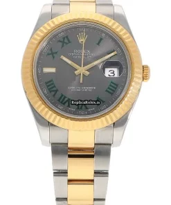 Great Replica Rolex Datejust II 116333 Caliber 3136 Automatic Movement 41mm Gold/steel Case Mens/unisex Watch