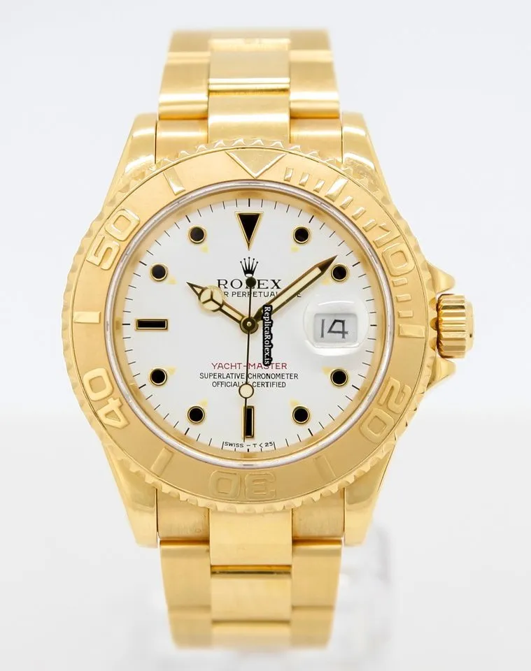 Exquisite Replica Rolex Yacht-master 16628 Caliber 3135 Automatic Movement 40mm Yellow Gold Case Mens/unisex Watch