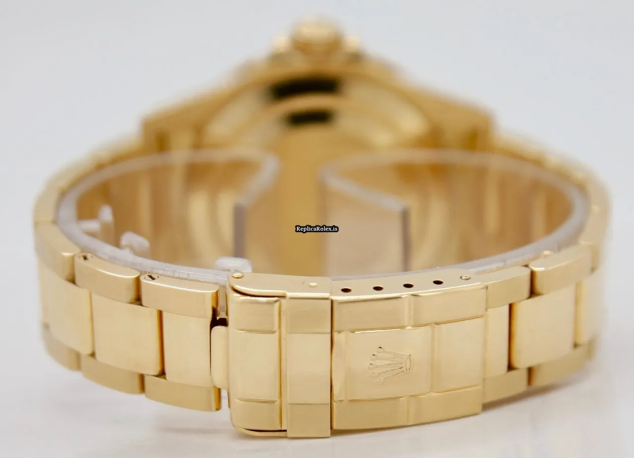 Exquisite Replica Rolex Yacht-master 16628 Caliber 3135 Automatic Movement 40mm Yellow Gold Case Mens/unisex Watch - Image 10