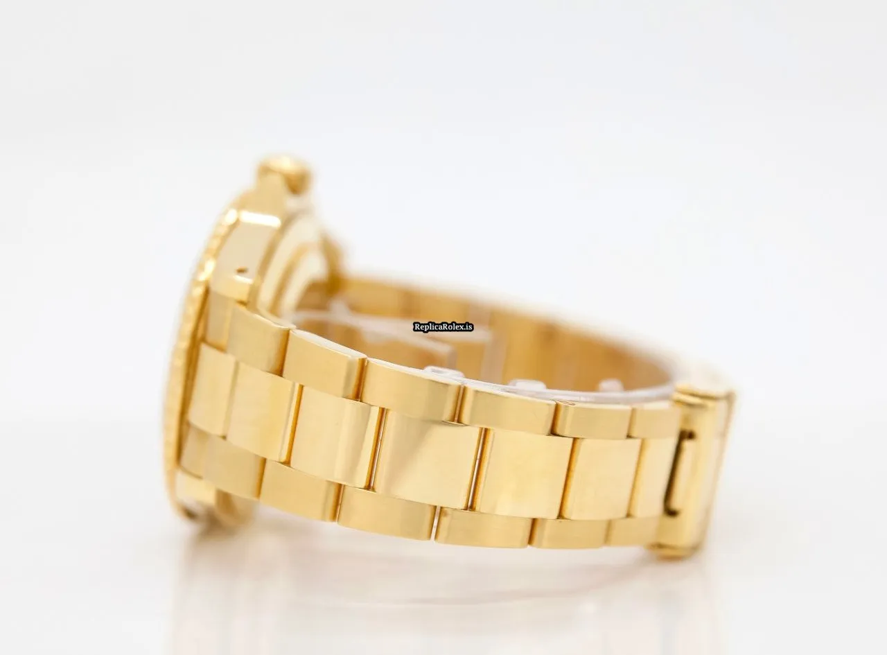Exquisite Replica Rolex Yacht-master 16628 Caliber 3135 Automatic Movement 40mm Yellow Gold Case Mens/unisex Watch - Image 9