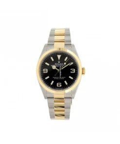 Suitable Copies Rolex Explorer 124273 Automatic Movement 36mm Gold/steel Case Mens/unisex Watch