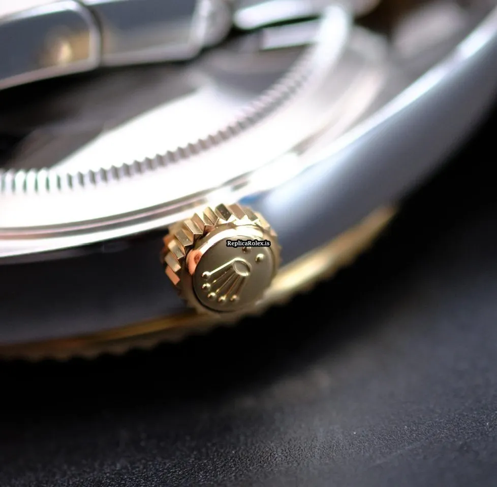 Amazing Replica Rolex Sky-dweller 326933 Caliber 9001 Automatic Movement 42mm Gold/steel Case Mens/unisex Watch - Image 12