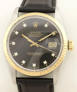 Fantastic Replica Rolex Datejust 16013 Caliber 3035 Automatic Movement 36mm Gold/steel Case Mens/unisex Watch