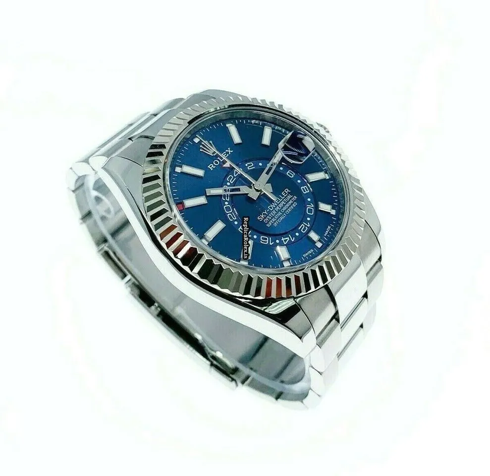 Incredible Replica Rolex Sky-dweller 326934 Caliber 9001 Automatic Movement 42mm Steel Case Mens/unisex Watch - Image 10